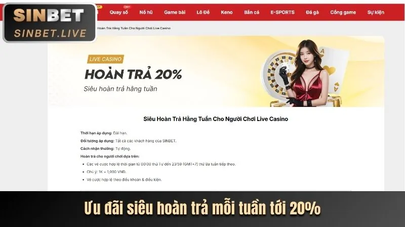 Bước 1 truy cập website và tải app sun.win20